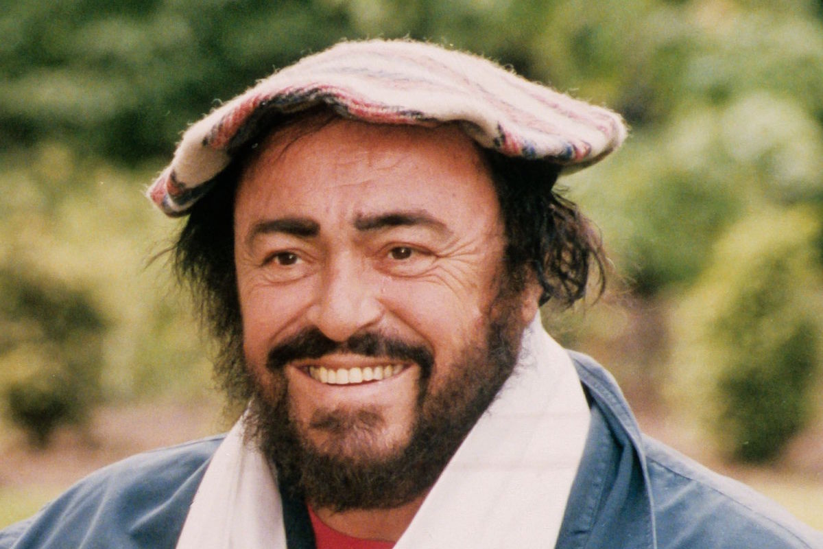 luciano pavarotti ritratto