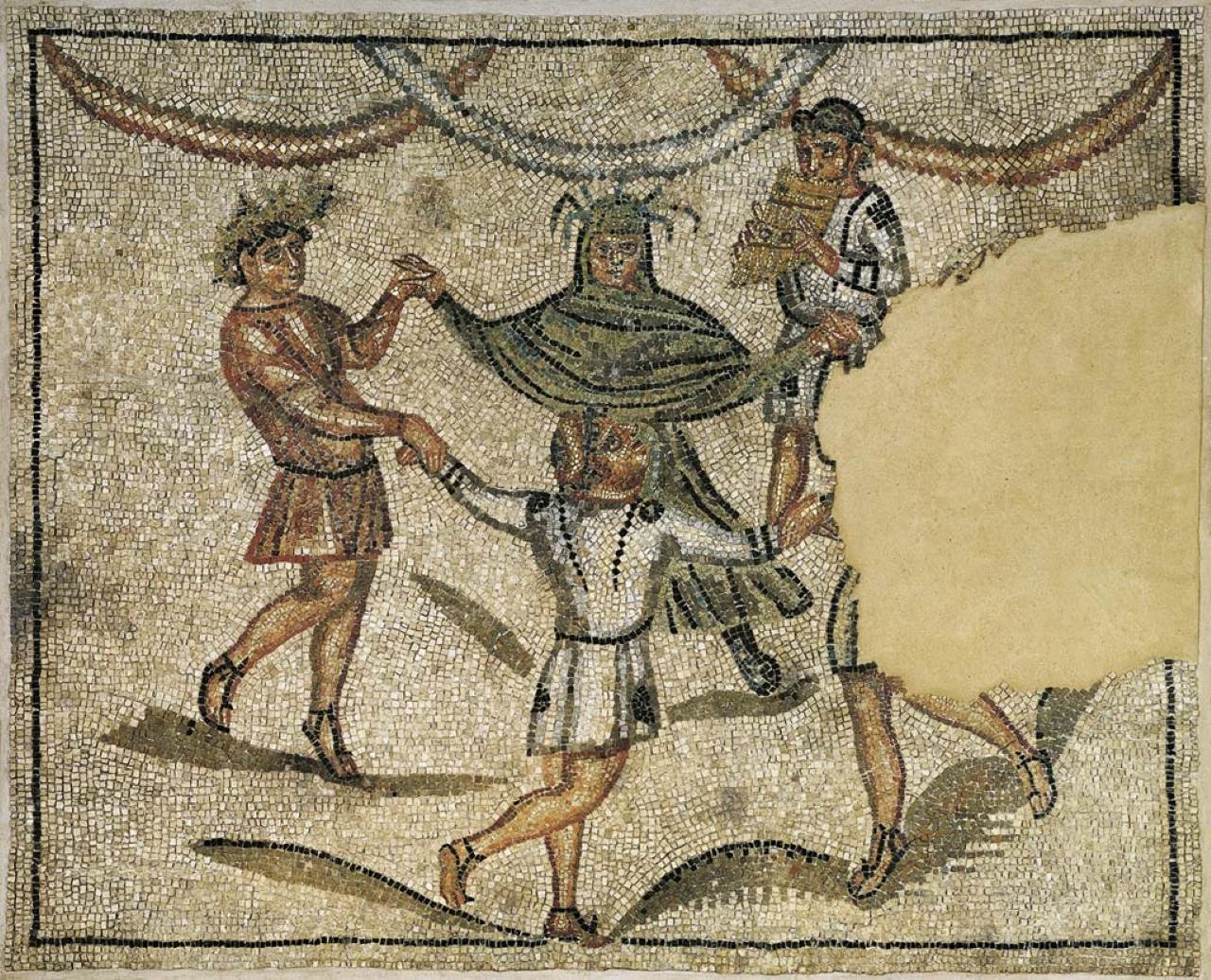 domus dei tappeti di pietra danza dei geni delle stagioni