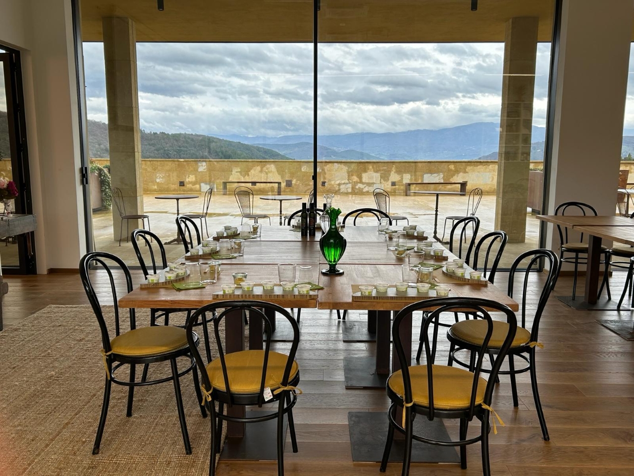 sala degustazione olio