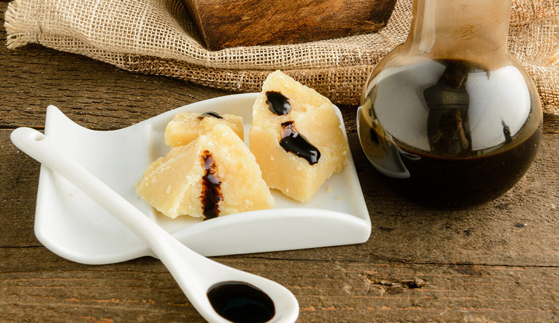 parmigiano e aceto balsamico