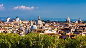panorama roma da castel santangelo min 2