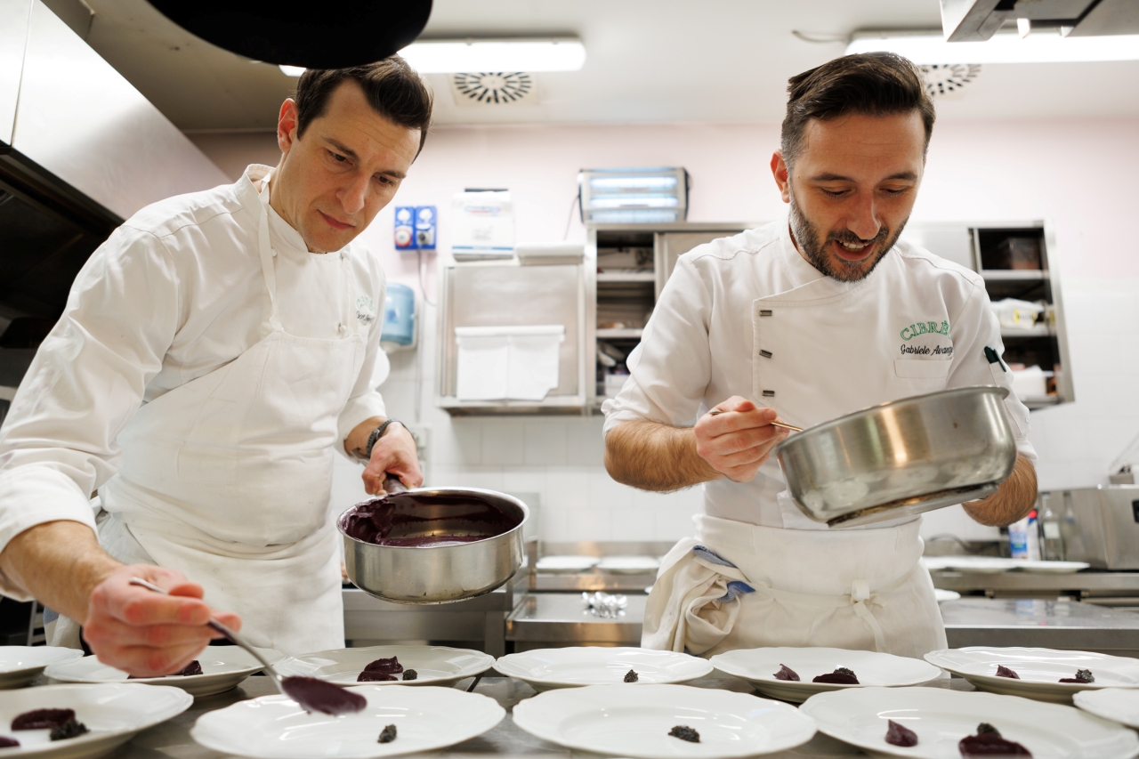executivechef oscar severini e residentchef gabriele avanzi